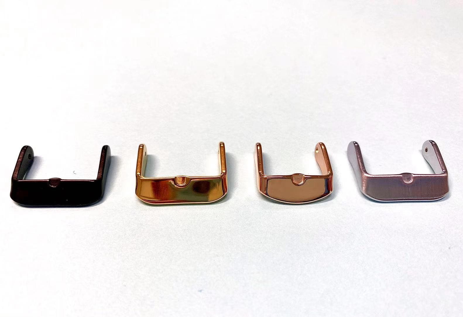 表扣:抛光+硬质PVD+AF防指纹镀