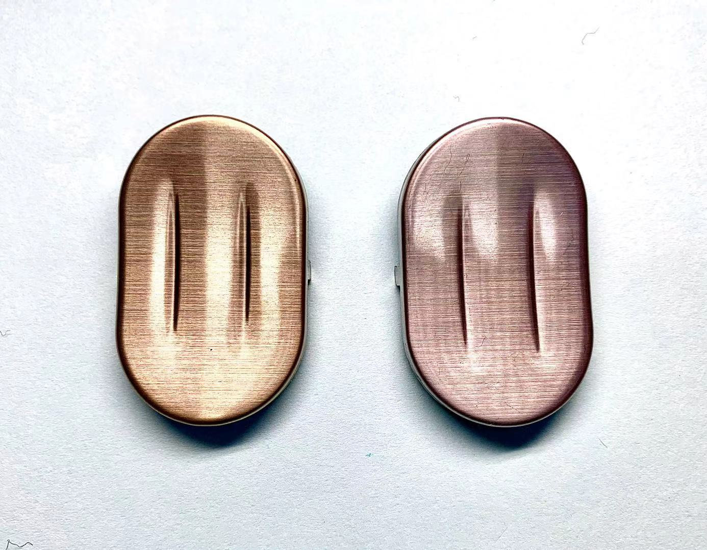 按摩头垫片：PVD+AF防指纹镀